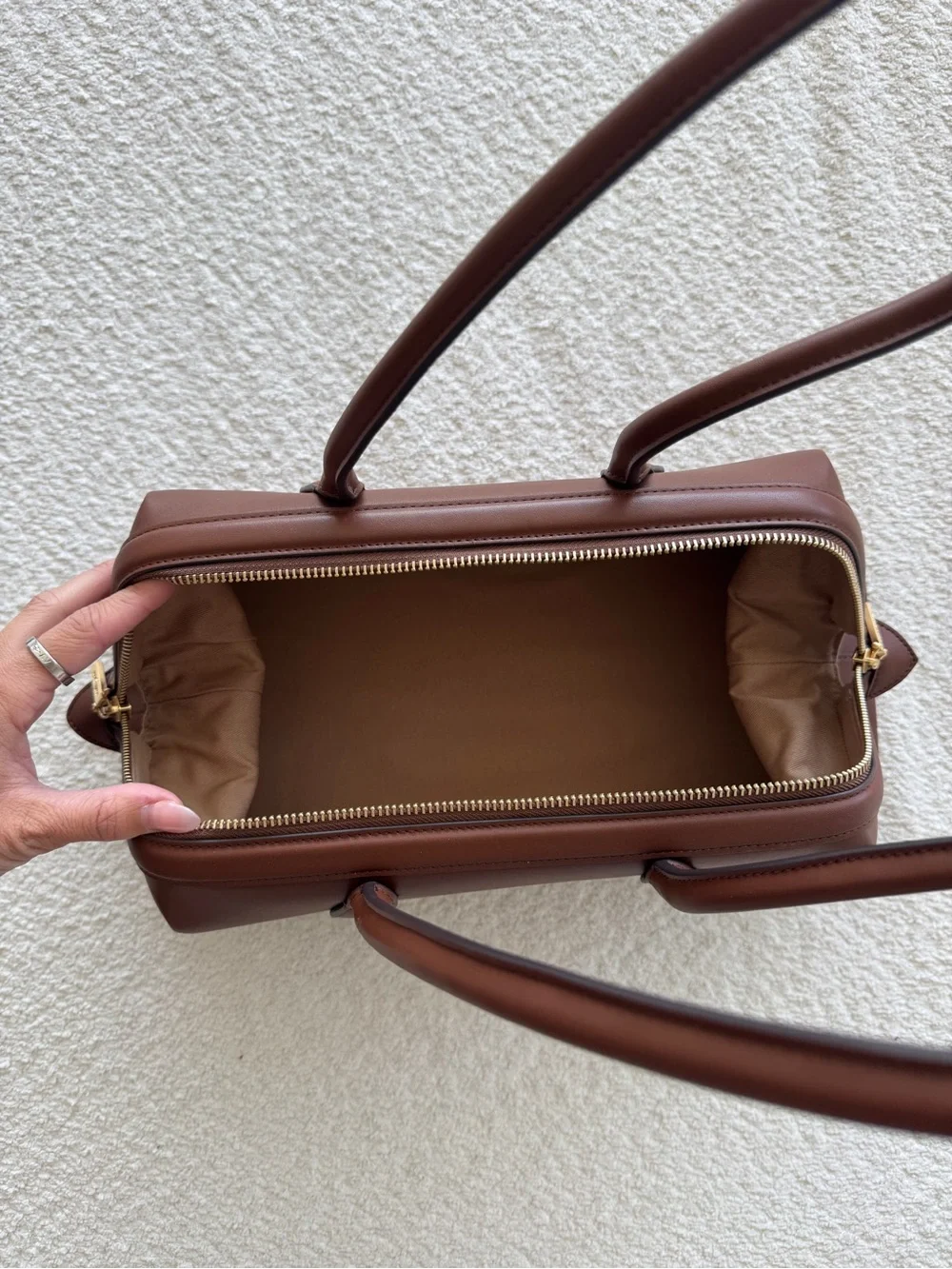 CULT GAIA Raia Satchel in Saddle